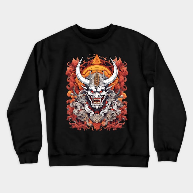 Anime Devil Crewneck Sweatshirt by animegirlnft